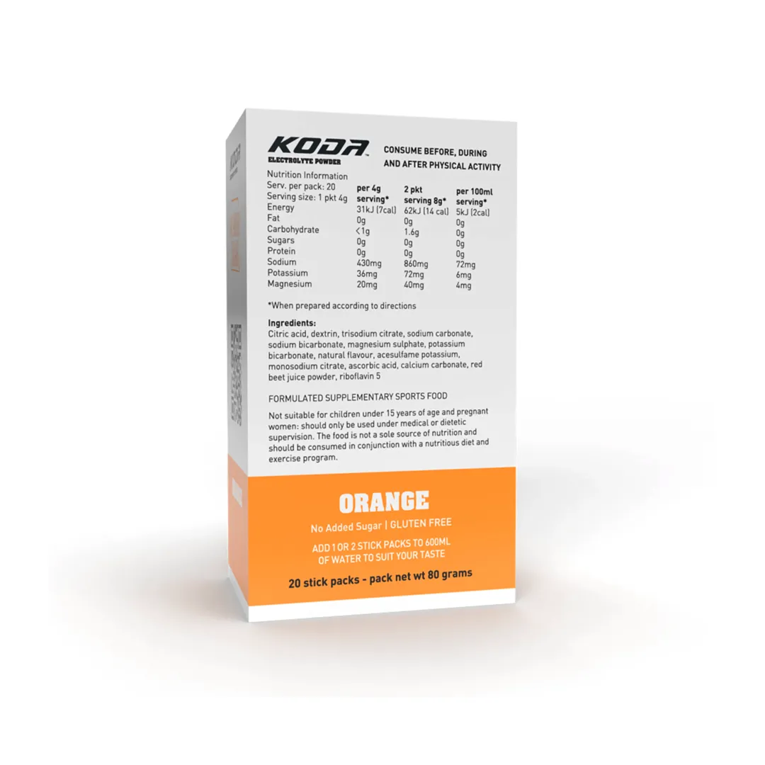 KODA Electrolyte Powder (20 Pack)