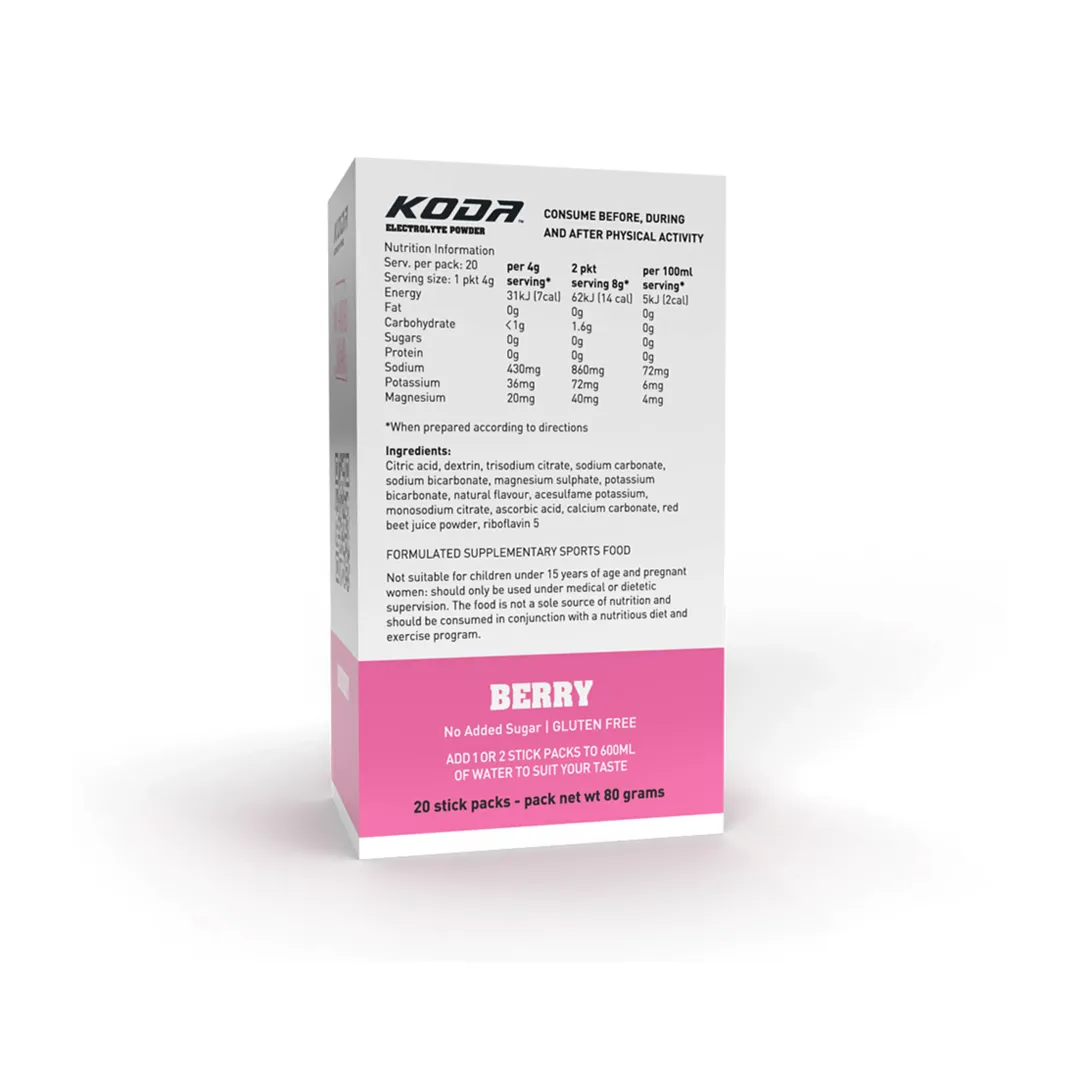 KODA Electrolyte Powder (20 Pack)