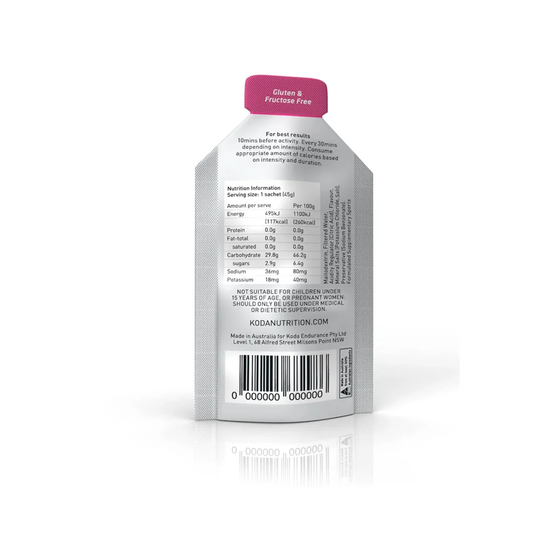KODA Energy Gel (24 Pack)