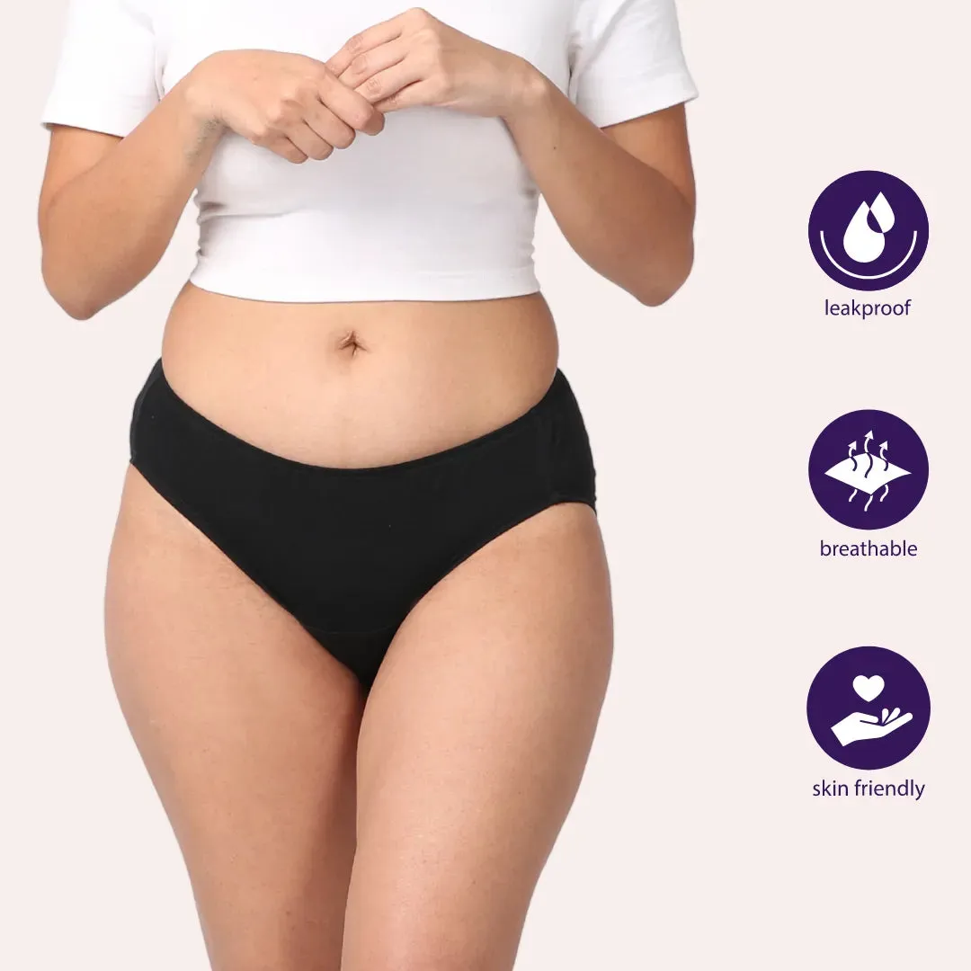 LeakProof Daily Use Panties | Brief Fit | Ideal For Unpredictable Periods