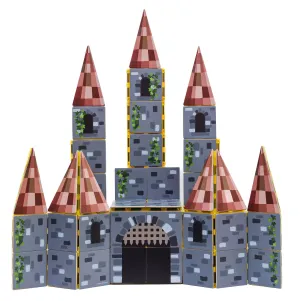 Learn & Grow Toys - Magnetic Tile Topper - Castle Pack