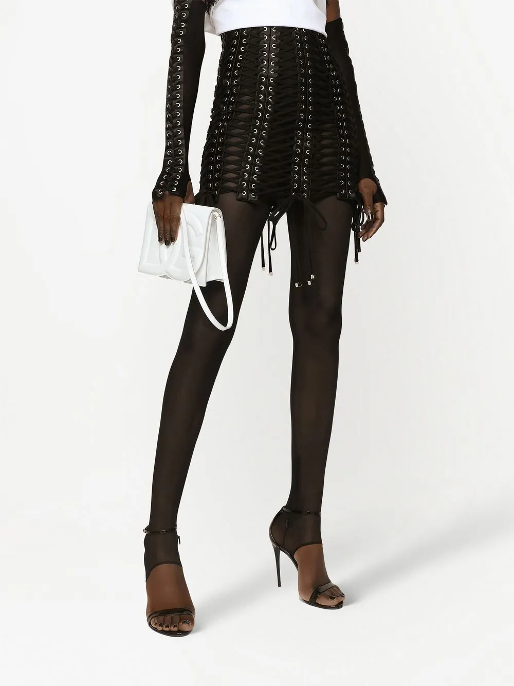 Leather crossbody bag