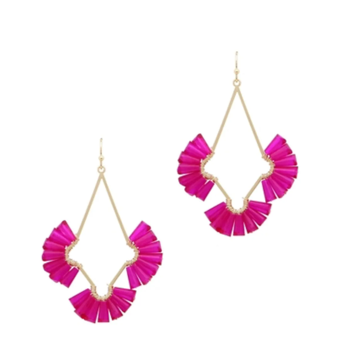 Let's Party Earrings- Pink