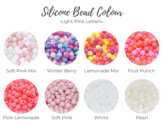 Light Pink Personalized Bracelet Kit