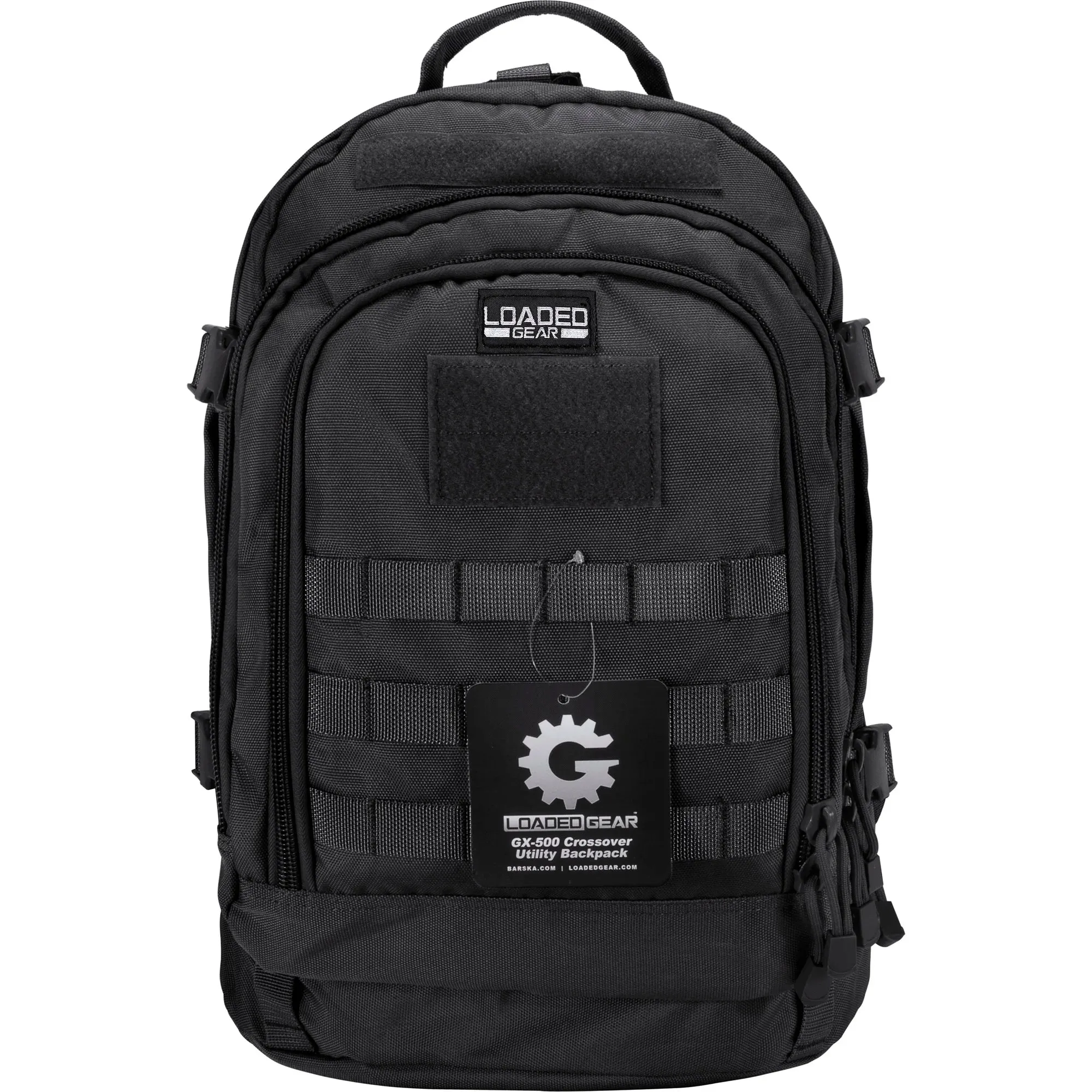 Loaded Gear GX-500 Crossover Tactical Backpacks | Black, Dark Earth | BI12612, BI12614