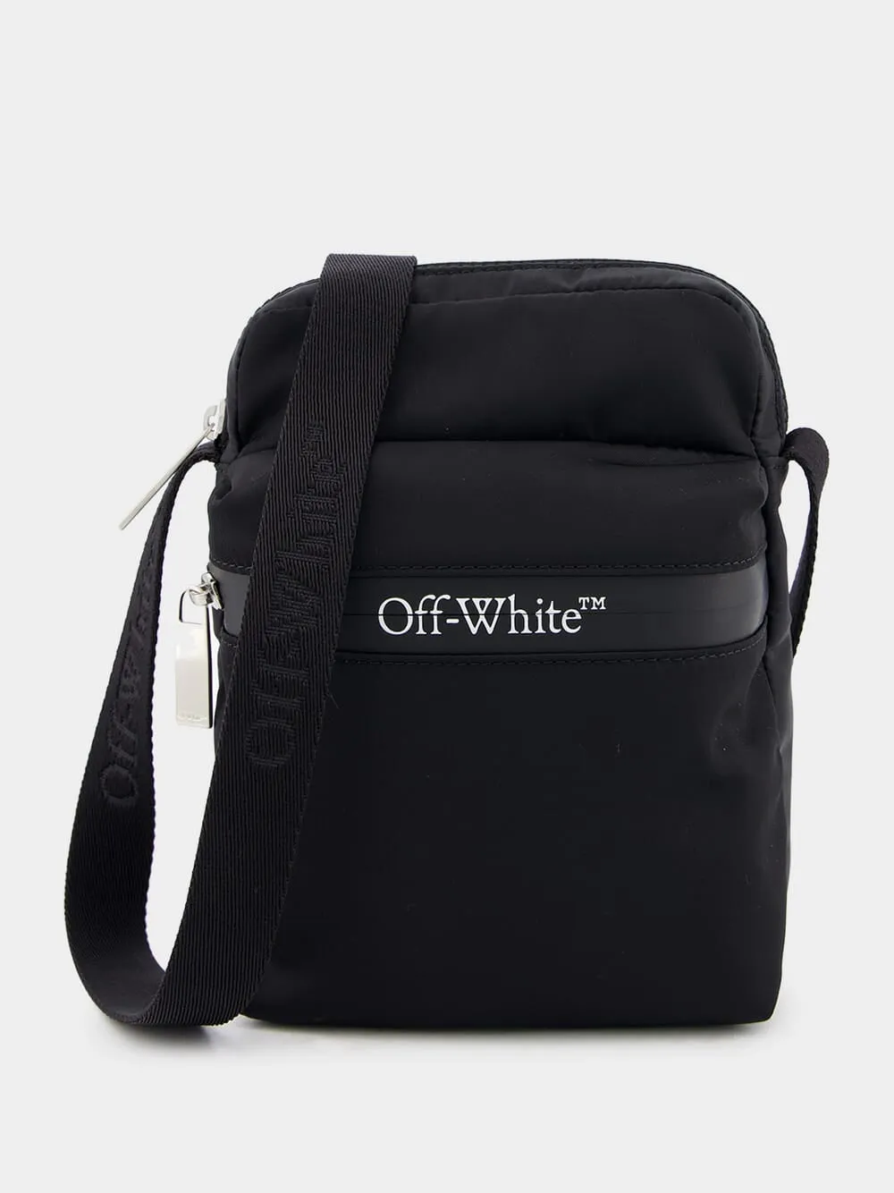 Logo-Print Shell Messenger Bag