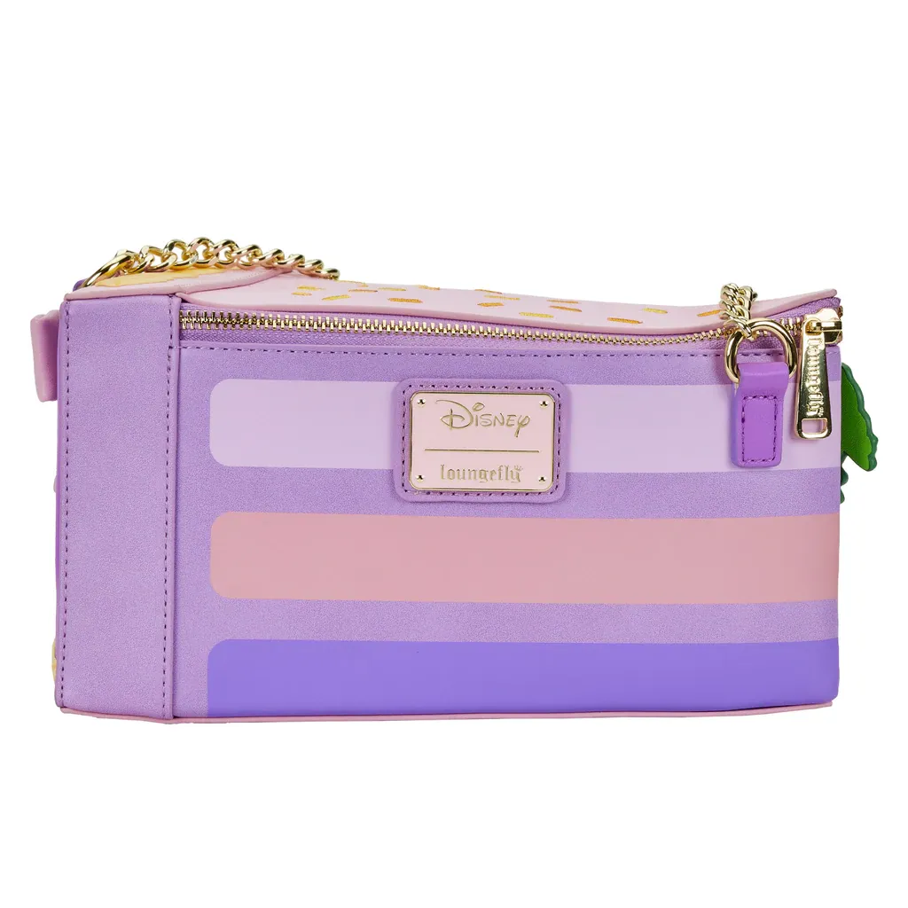 Loungefly Disney Tangled Cosplay Cake Crossbody Bag