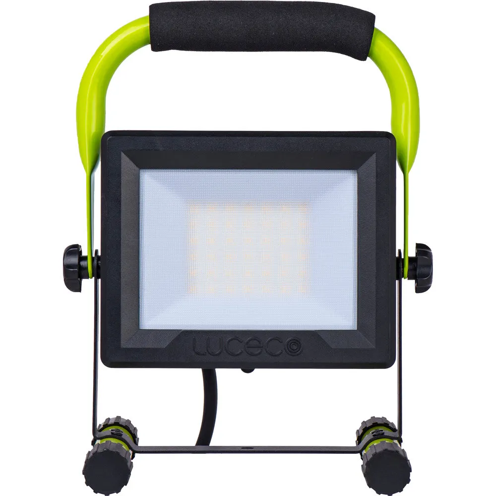 Luceco EFLDW30B50 Eco Worklight 2400lm 30W 5000K - UK Plug