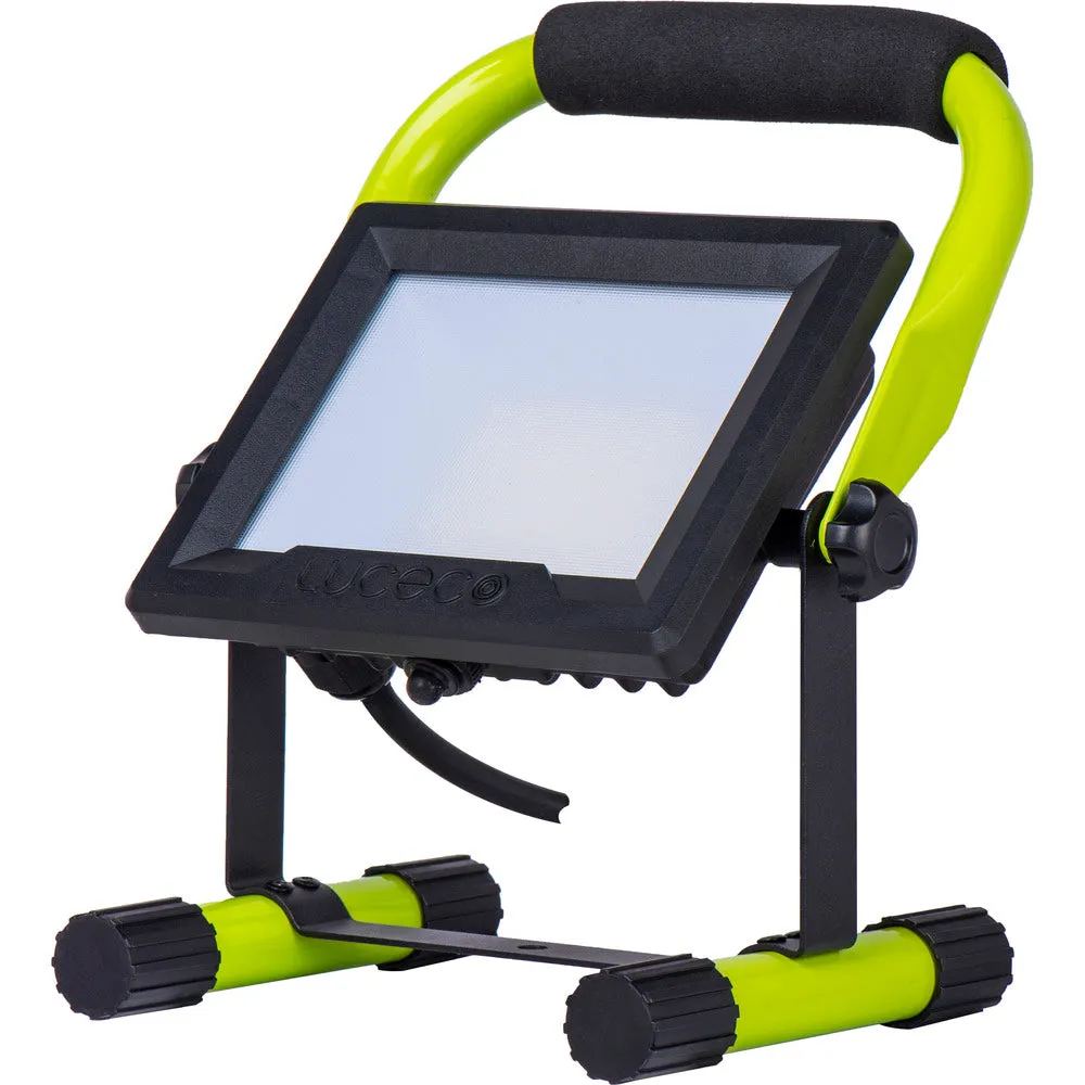 Luceco EFLDW30B50 Eco Worklight 2400lm 30W 5000K - UK Plug