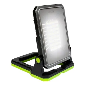 Luceco LILM13G65 Rechargeable Folding Magnetic Worklight 1300lm 10W 6500K with Power Bank - USB-C Charged