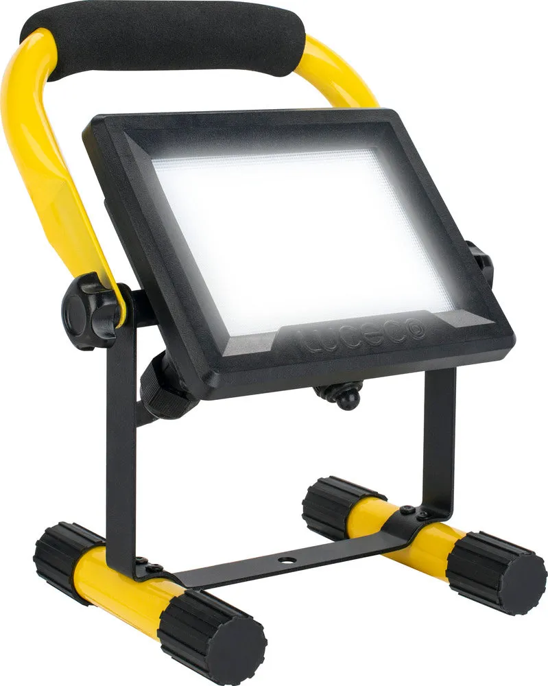 Luceco LSLPW161V Site 110V Portable Work Light 1800lm 22W   16A Plug