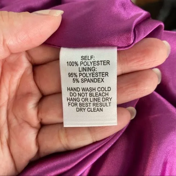 LULU’S BOMBSHELL WRAP FLUTTER SLEEVE MINI DRESS MAGENTA NWT SZ XL