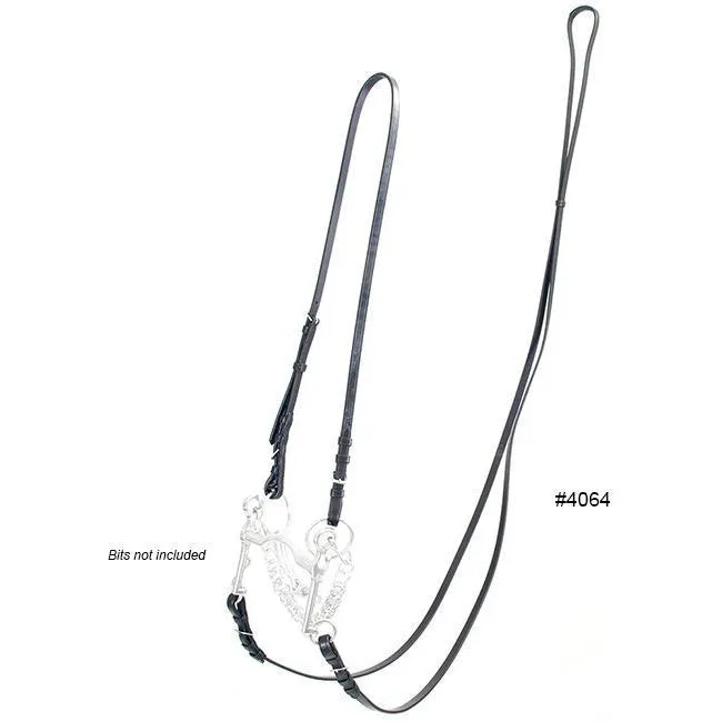 M. Toulouse Platinum Curb Rein And Bradoon Strap Conversion Set