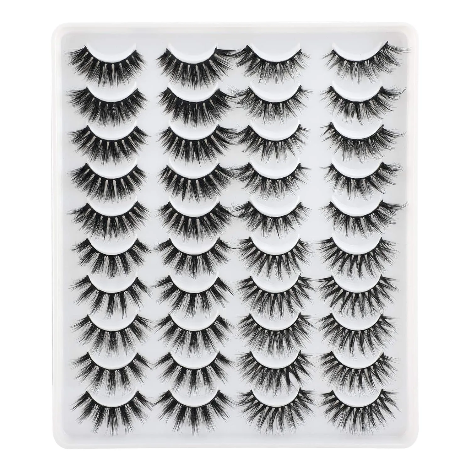 Magnetic Eyelashes without Eyeliner Reusable Magnetic Lashes Kit Natural Look Magnetic Eyelashes with Applicator No Glue Needed Magnetic Lashes with Magnets Cat Eye False Eyelashes by