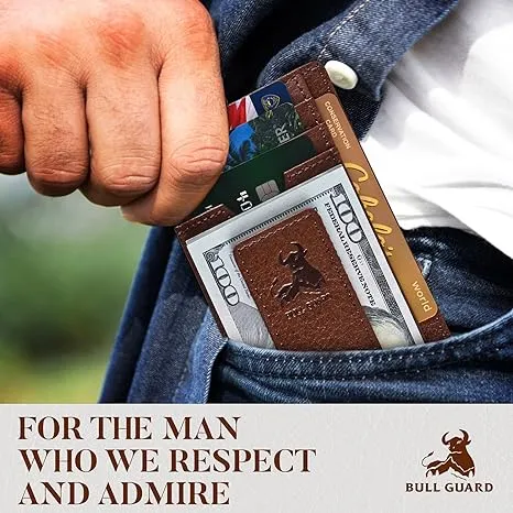 Magnetic Money Clip Card Case Slim
