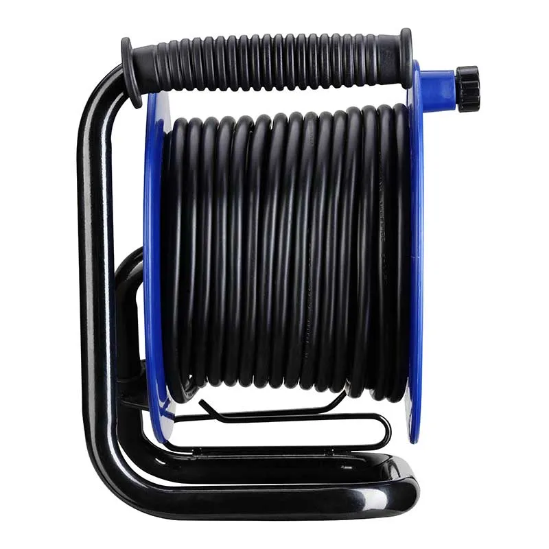 Masterplug LDCC3013/4BL 4 Socket 30m 13A Medium Open Reel - Blue