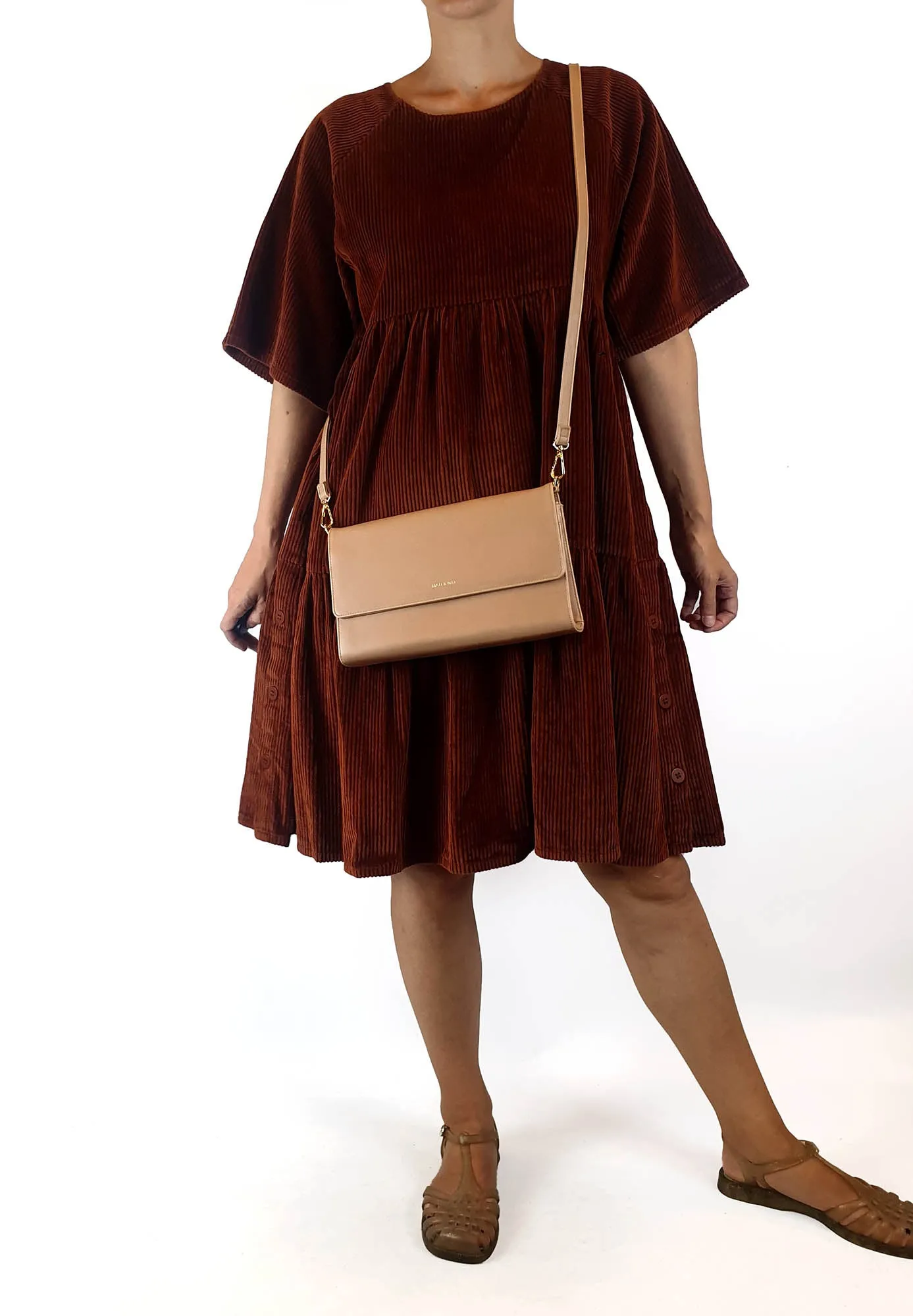 Matt & Nat beige non-leather bag