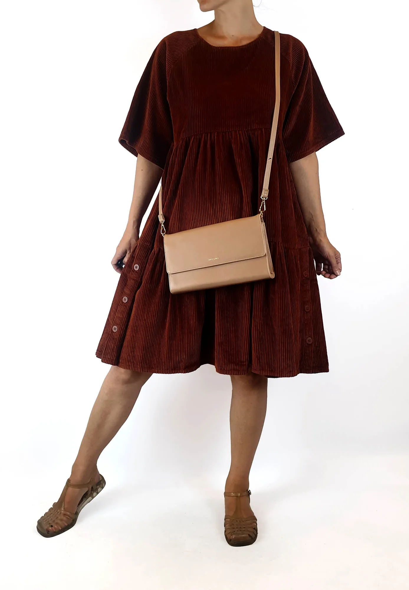 Matt & Nat beige non-leather bag