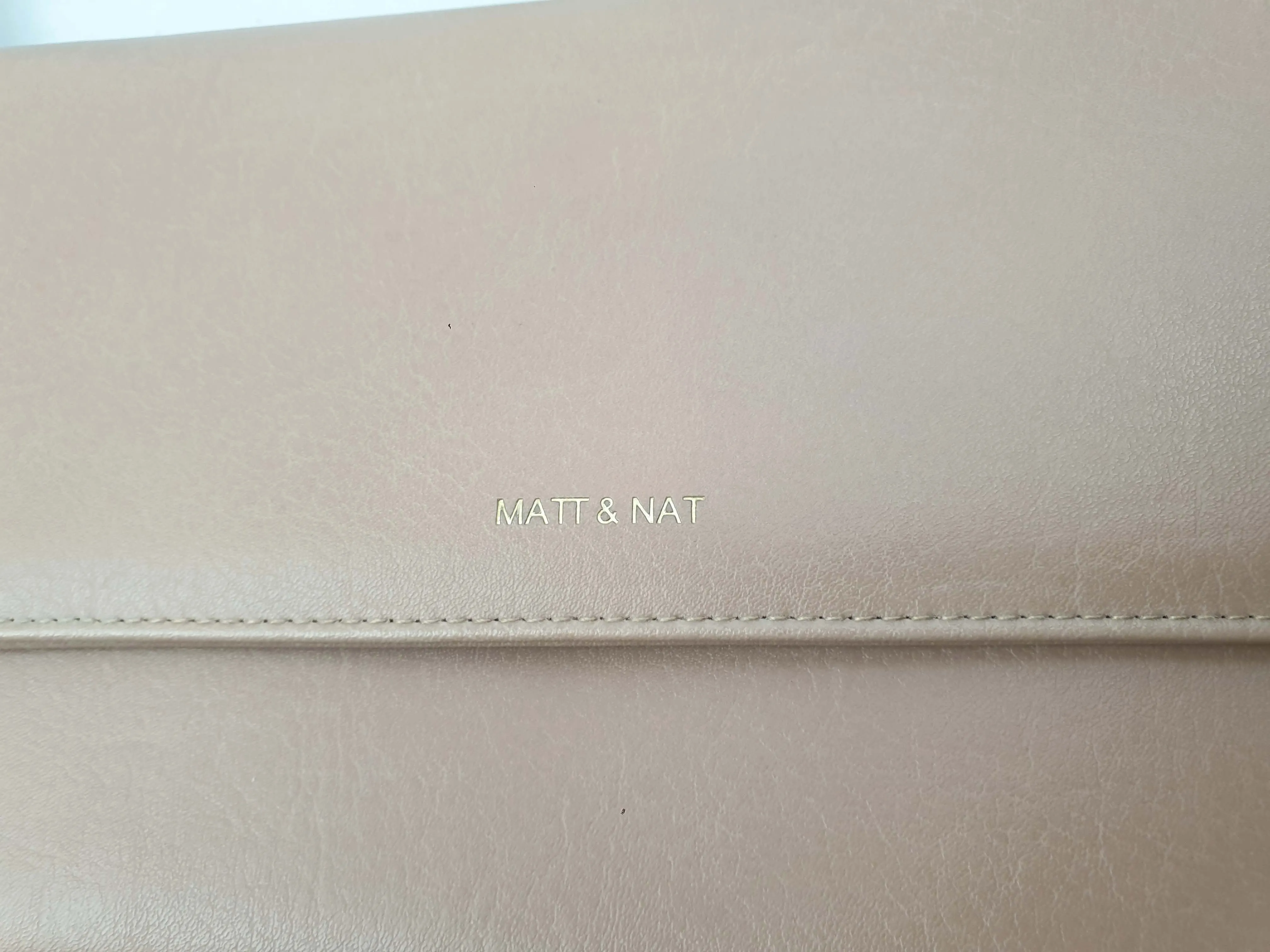 Matt & Nat beige non-leather bag