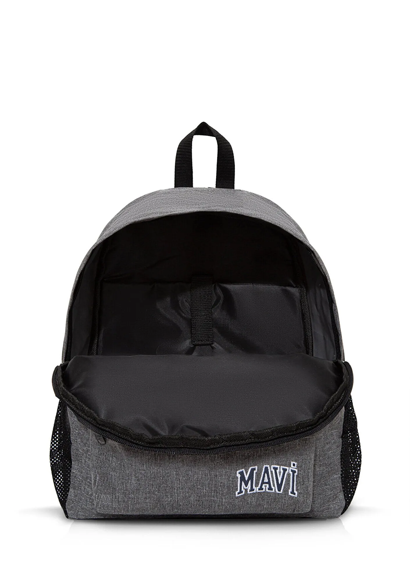 Mavi Logo Printed Grey Backpack