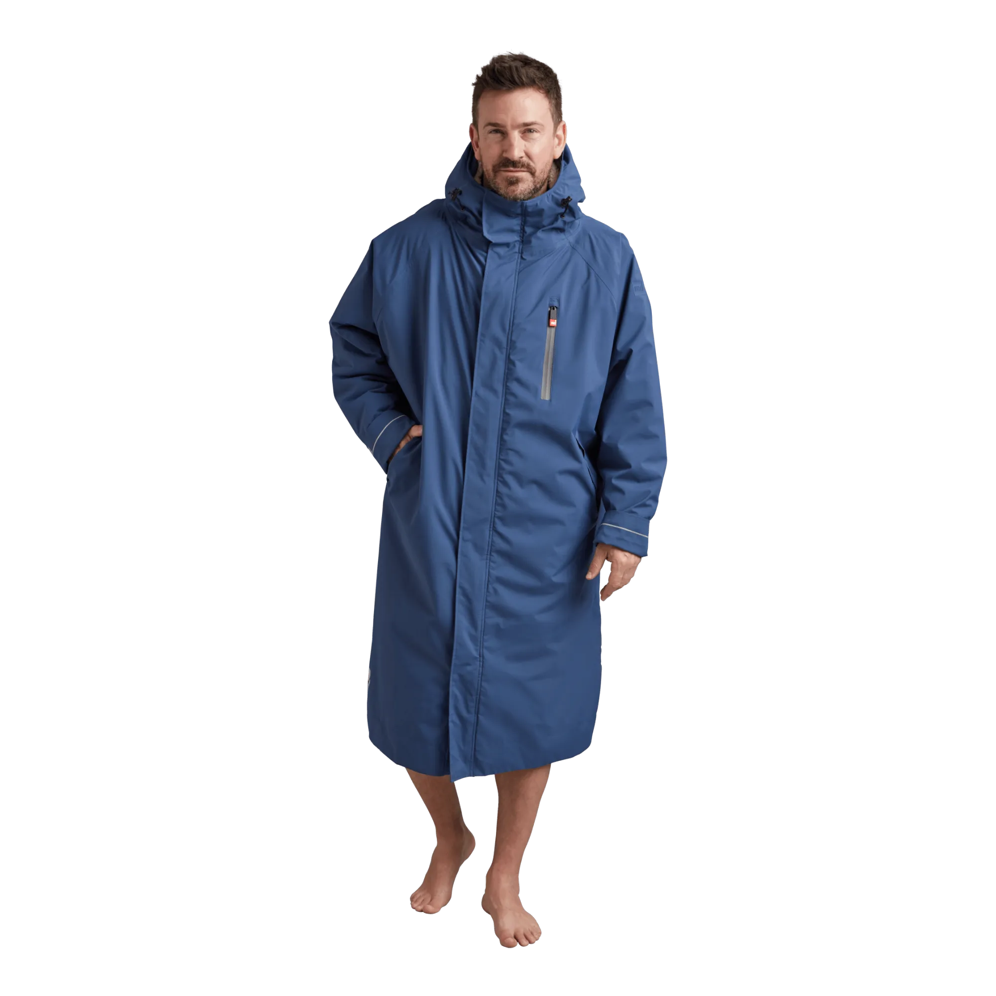 Men's Long Sleeve Waterproof Dry Changing Robe Alter Evo - Admiral Blue