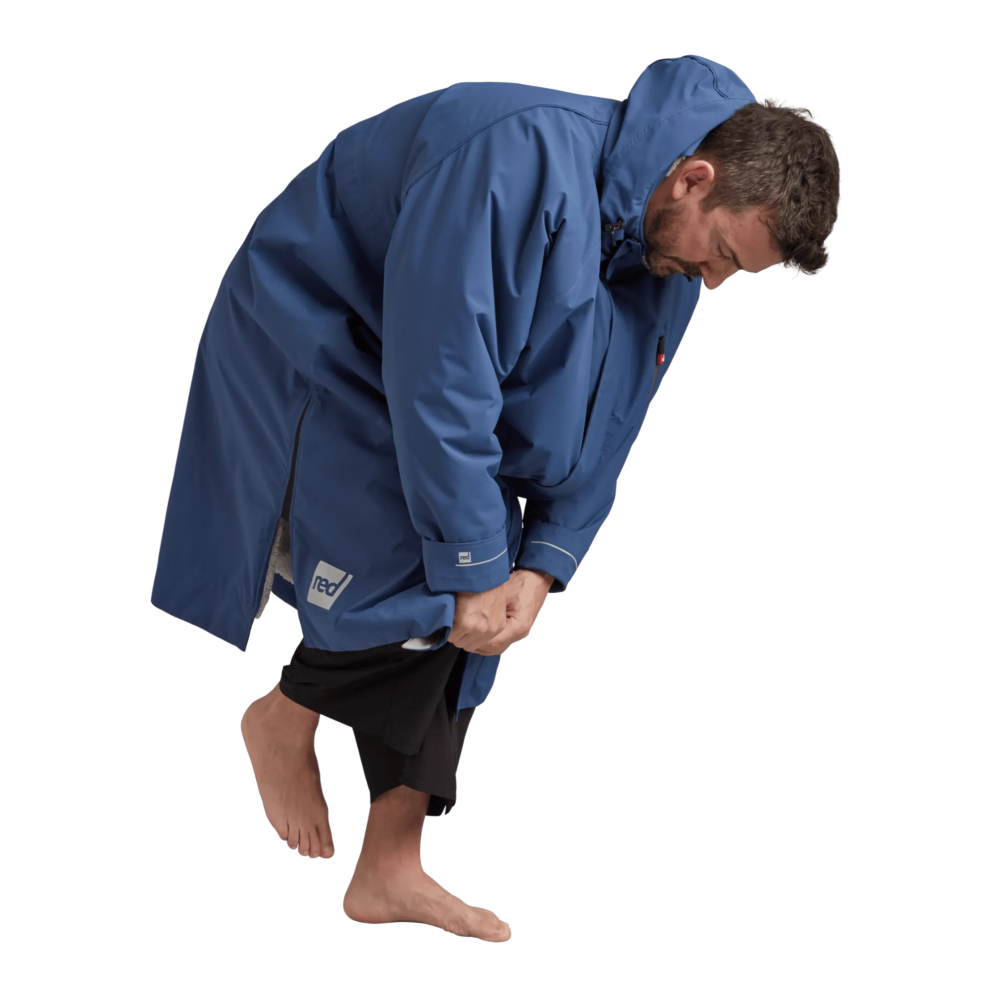 Men's Long Sleeve Waterproof Dry Changing Robe Alter Evo - Admiral Blue