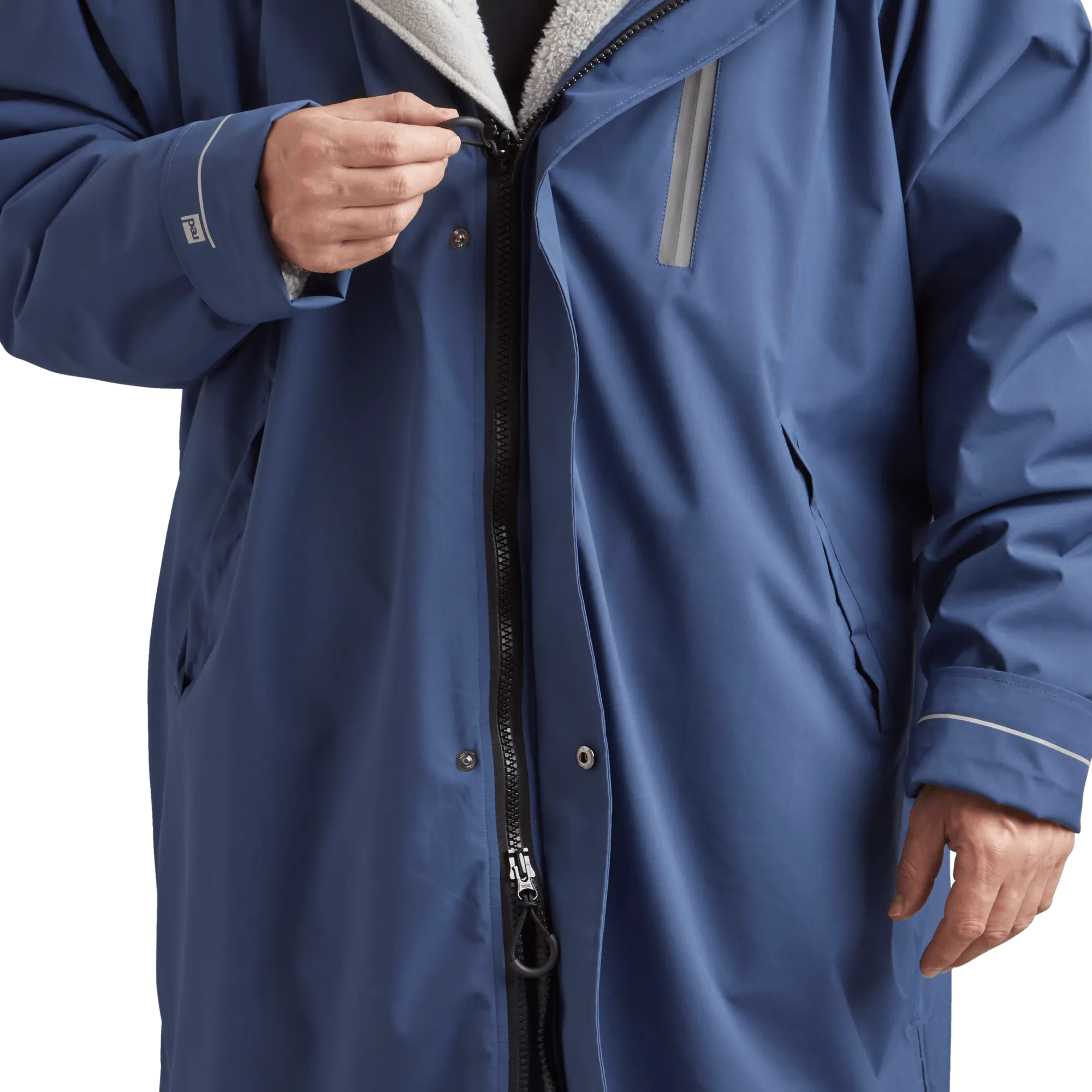 Men's Long Sleeve Waterproof Dry Changing Robe Alter Evo - Admiral Blue
