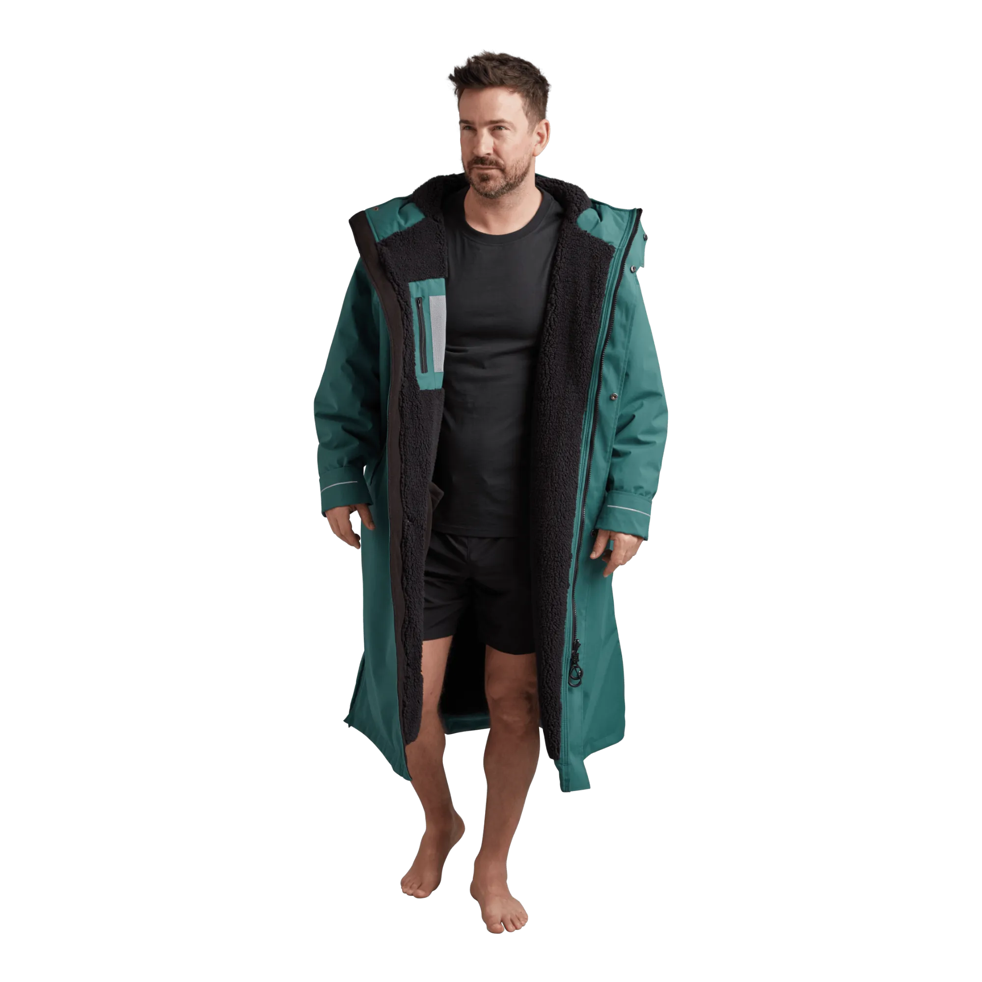 Men's Long Sleeve Waterproof Dry Changing Robe Alter Evo - Deep Teal