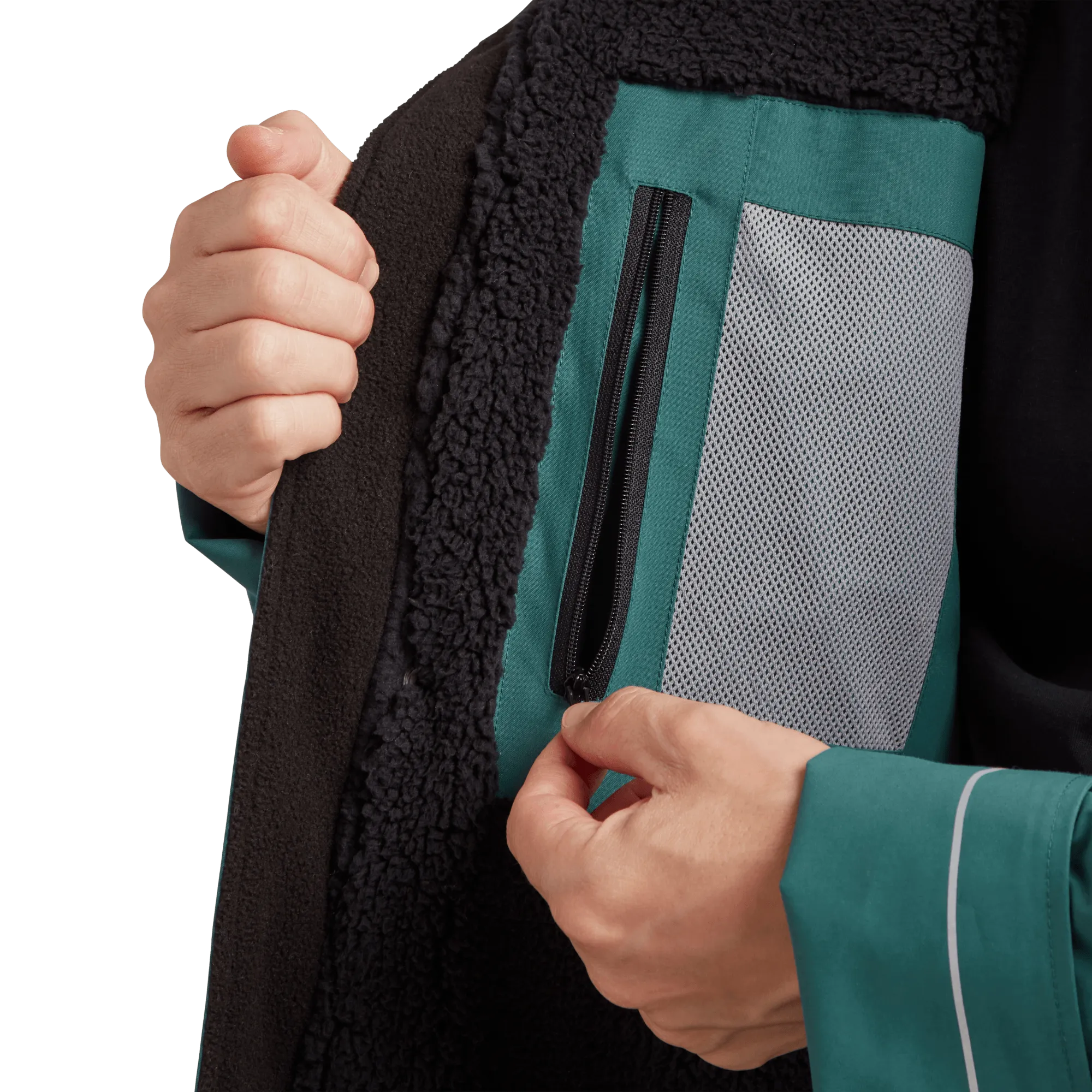 Men's Long Sleeve Waterproof Dry Changing Robe Alter Evo - Deep Teal
