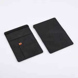 Men’s PU Leather Travel Wallet – RFID-Blocking Passport Holder with Card Slots
