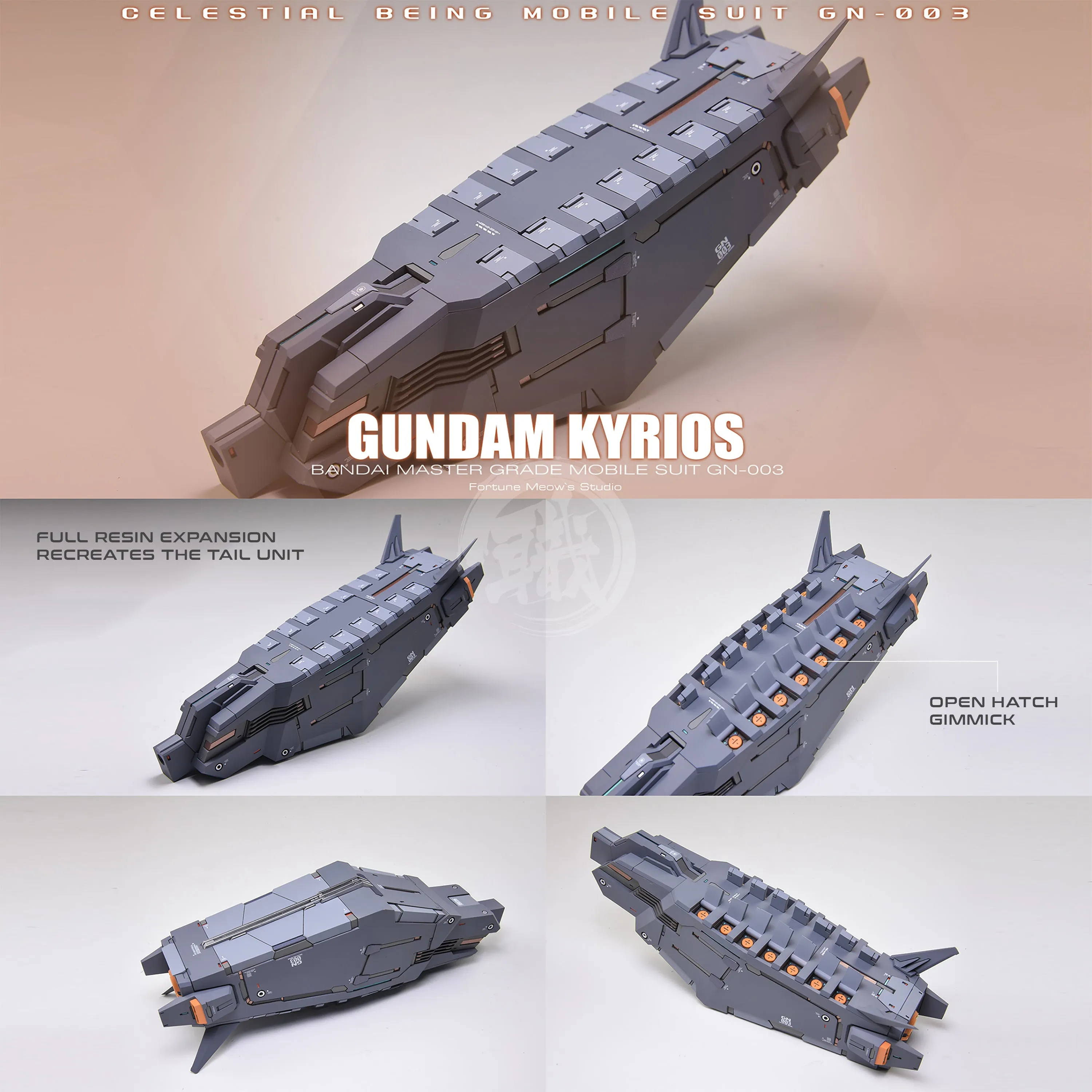 MG Kyrios Resin Conversion Kit [Tail Unit Ver.] [Preorder Q2 2025]