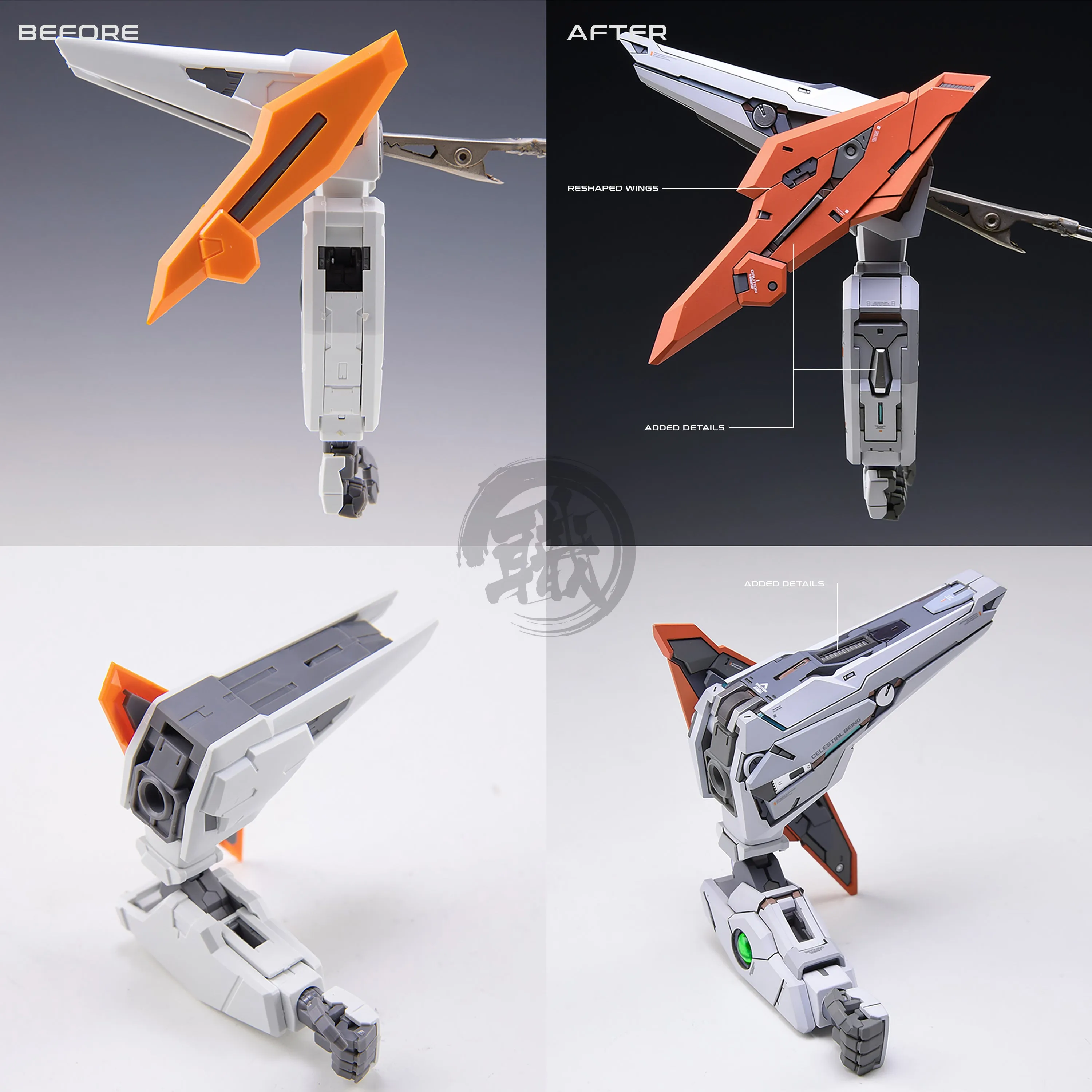 MG Kyrios Resin Conversion Kit [Tail Unit Ver.] [Preorder Q2 2025]