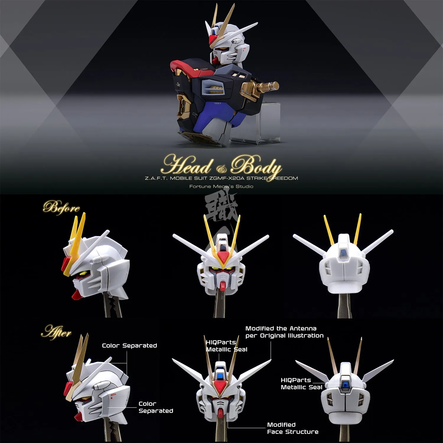 MG Strike Freedom Resin Conversion Kit [Standard Ver.] [Preorder Q2 2025]