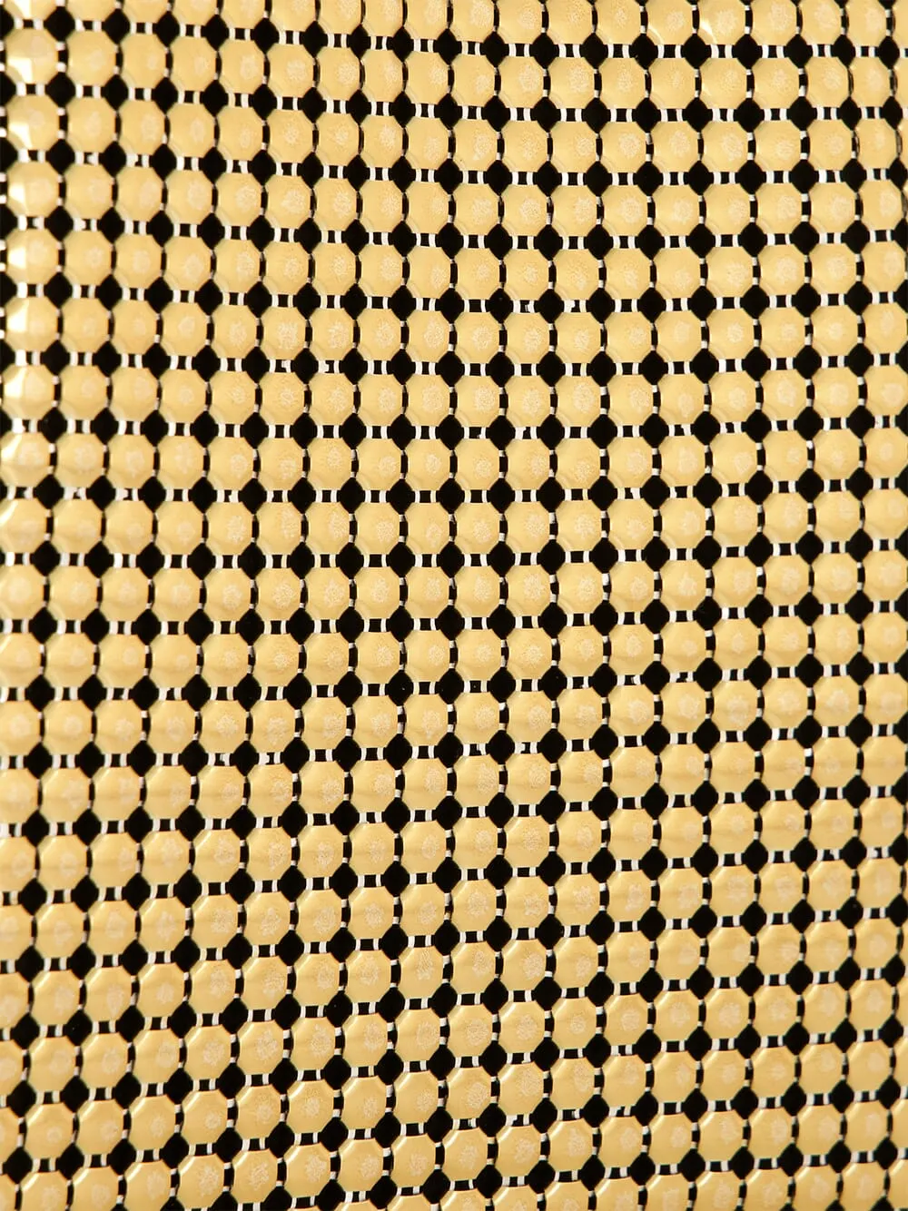 Mini Gold Pixel Mesh Bag