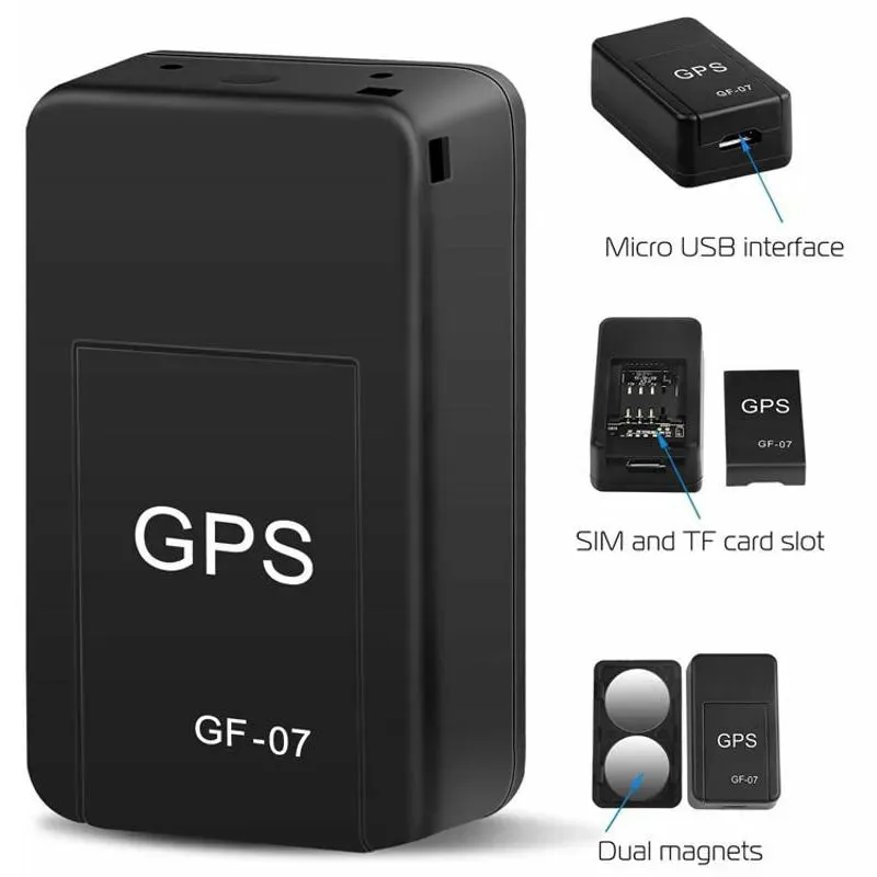 Mini GPS Car Tracker Real Time Tracking Anti Theft Locator Magnetic SIM Message