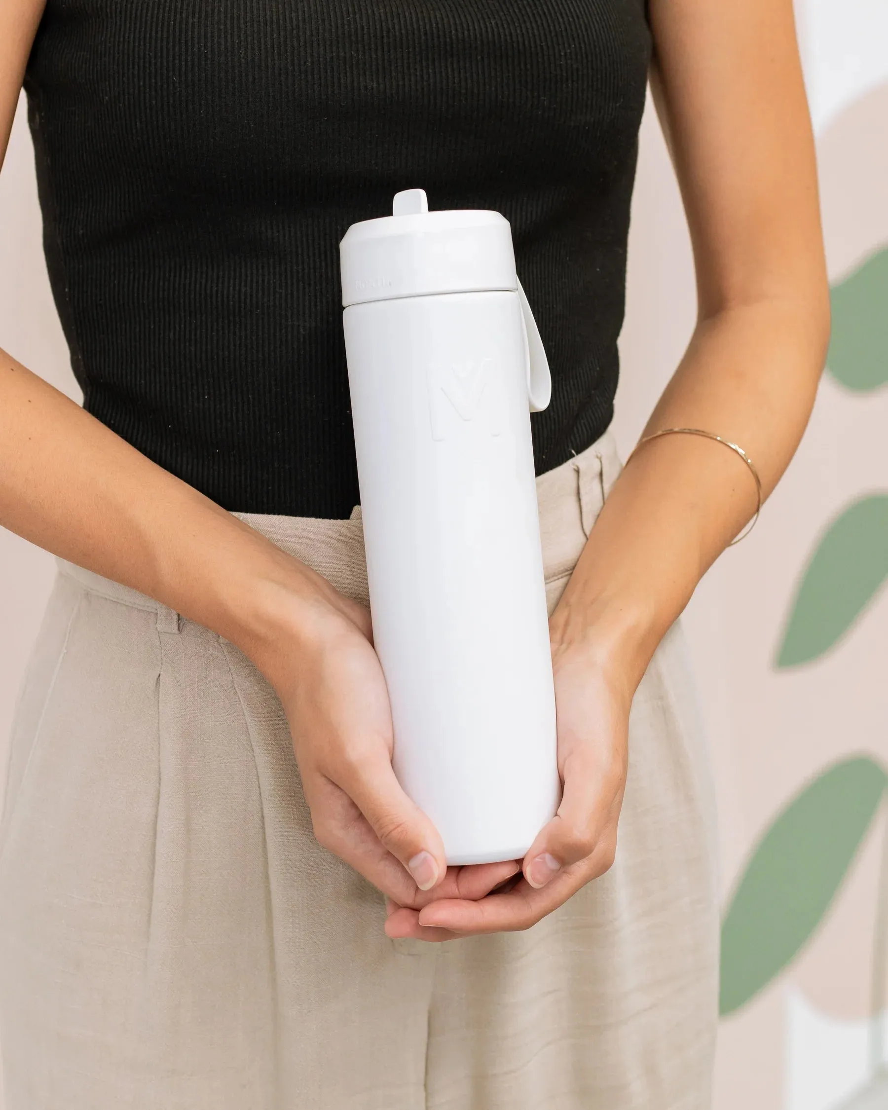 MontiiCo Fusion Sipper Lid Drink Bottle | Blizzard - 700ml