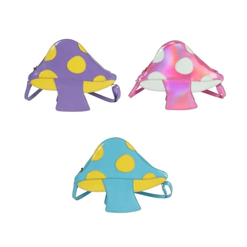 Mushroom-Shaped Crossbody Bag: Ladies' Purse and Handbag