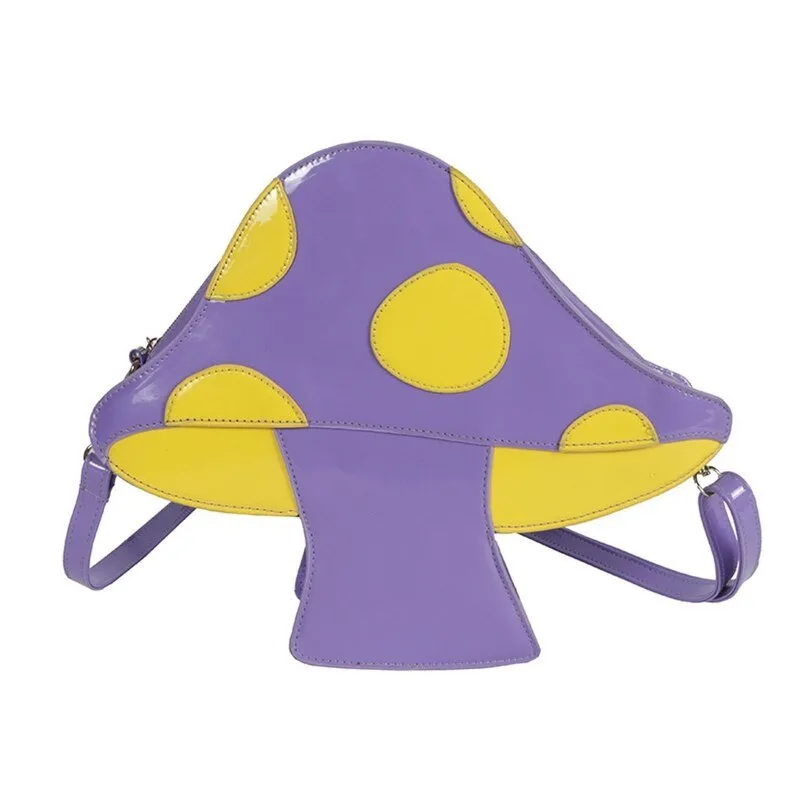 Mushroom-Shaped Crossbody Bag: Ladies' Purse and Handbag