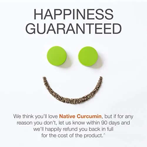 Native Curcumin – patentado alta absorción Curcumina combinada con Bioactivo Cúrcuma Nutrientes – 10 x mejor Absorción que estándar 95% Curcumina – 60 Cápsulas – Vegana – No OMG – sin gluten