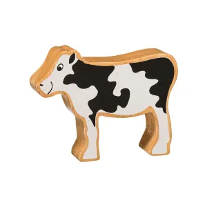 Natural black & white calf