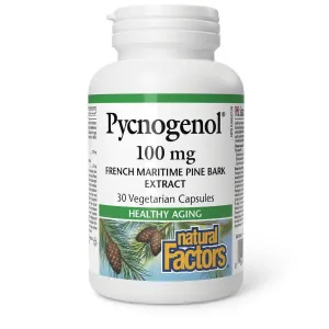 Natural Factors Pycnogenol® 100mg 30 Veg Capsules