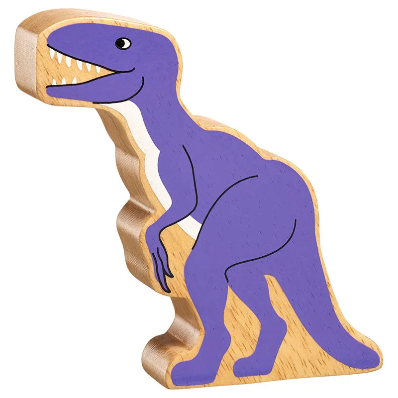 Natural purple velociraptor