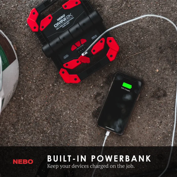 Nebo Omni 2K Rechargeable Work Light