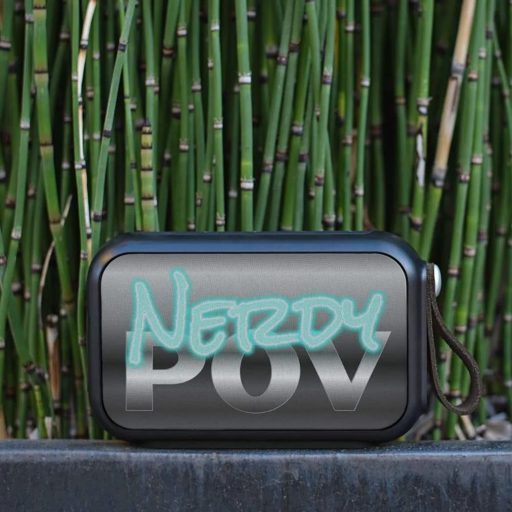 Nerdy Point of View Neon Nerd Bluetooth Speaker