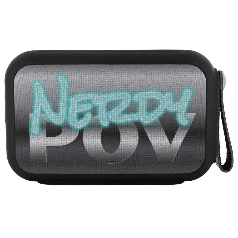 Nerdy Point of View Neon Nerd Bluetooth Speaker