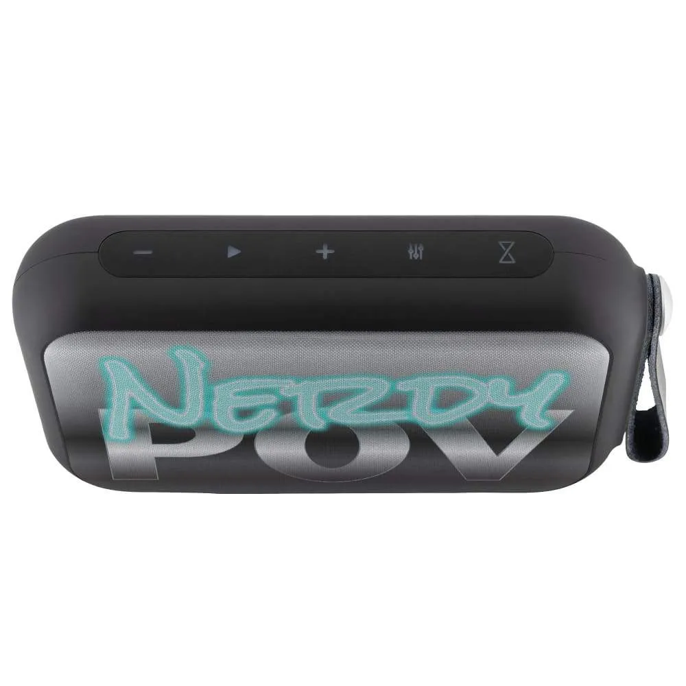 Nerdy Point of View Neon Nerd Bluetooth Speaker