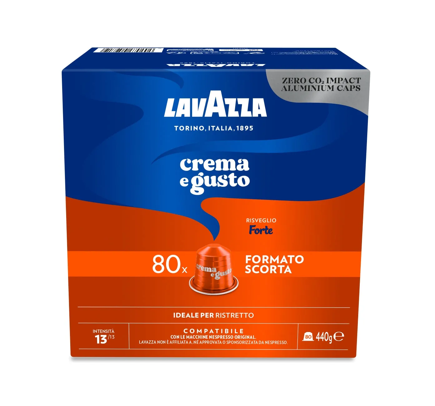 Nespresso Compatible Lavazza CREMA E GUSTO FAMILY BUNDLE - 240 Coffee Capsules