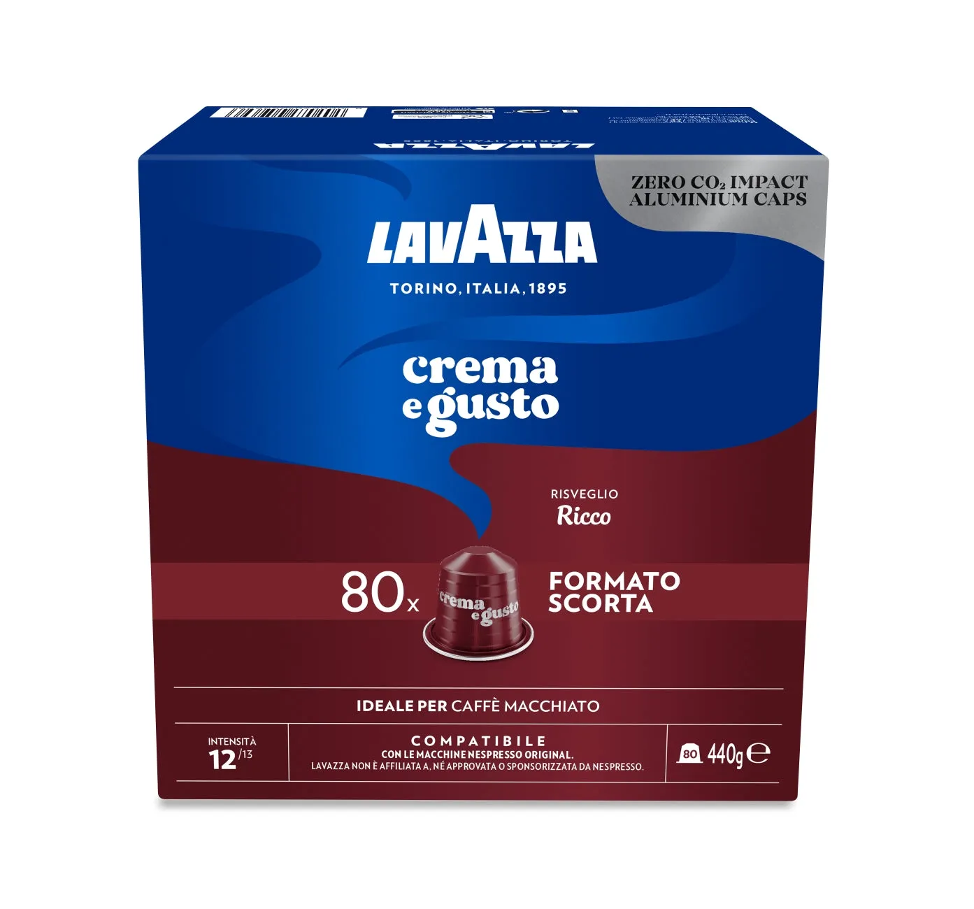 Nespresso Compatible Lavazza CREMA E GUSTO FAMILY BUNDLE - 240 Coffee Capsules