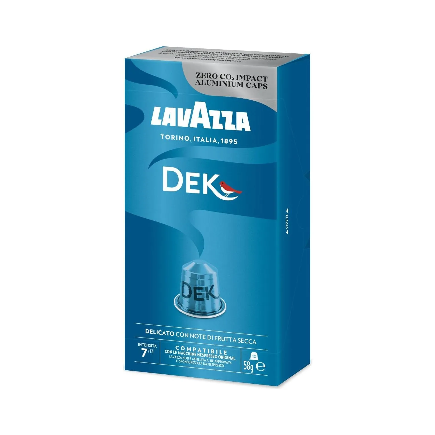 Nespresso Compatible Lavazza Dek 40 Coffee Capsules