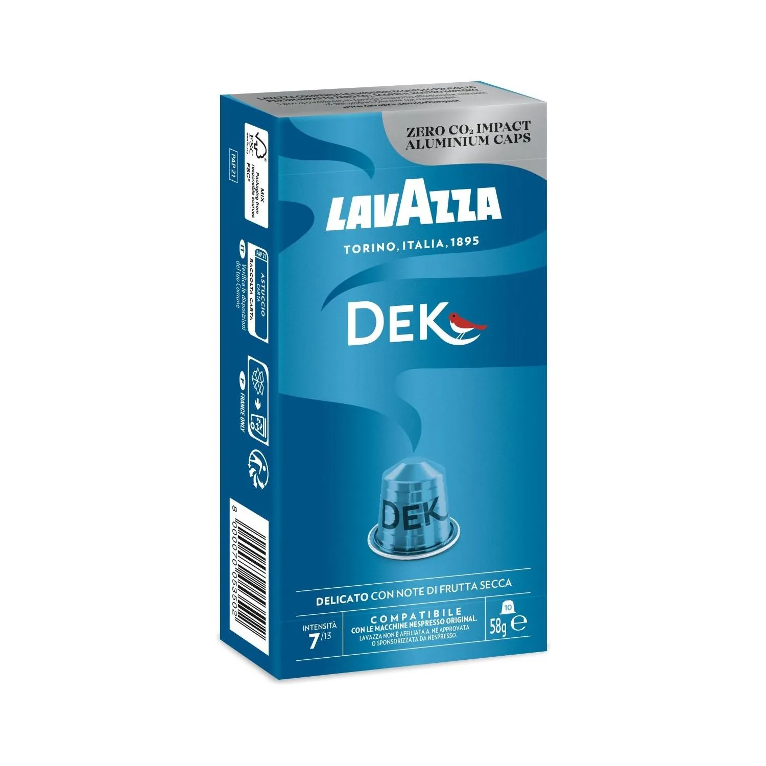 Nespresso Compatible Lavazza Dek 40 Coffee Capsules